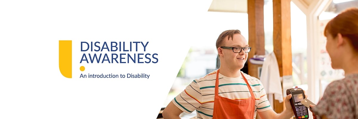 Banner for Introduction to disability awareness