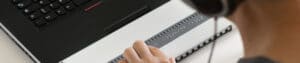 Supporting Blind and Vision Impaired Students Online